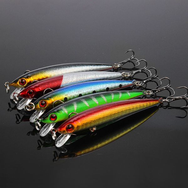

road sub hard short / tongue 5 color mino 9cm 6g built in steel ball bionic bait