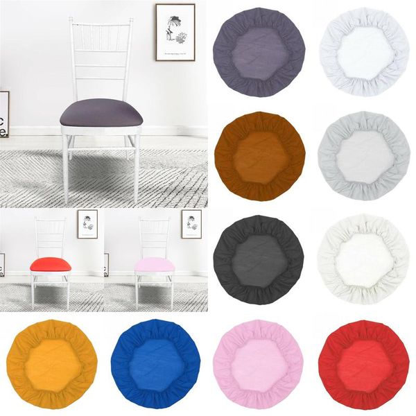 

chair covers 2021 round elastic cover seat bar stool home slipcover
