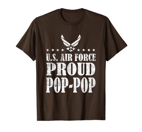 

Air Force Family - Proud Pop-Pop US Air Force Stars T-shirt, Mainly pictures