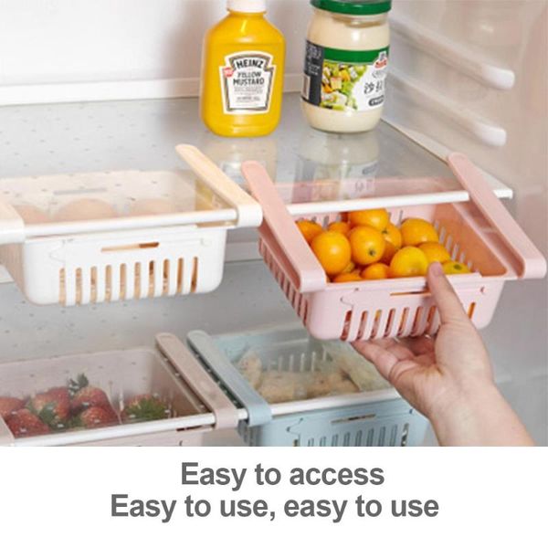 

storage bottles & jars 4 color multi-function practical bpa-fridge bins and er refrigerator organizer kitchen