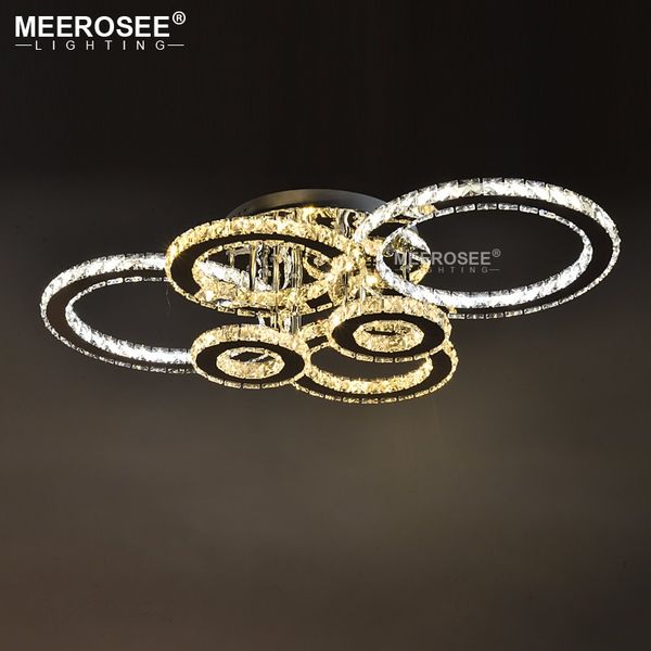 

modern chandeliers light stainless steel k9 diamond crystal chrome led ceiling lamp for living room bedroom l indoor lighting