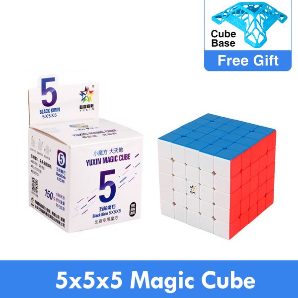 

NEW Yuxin Black Kylin 5*5*5 Speed Cube 5x5x5 Cubo Magico Puzzle 5x5 Magic Cube Education Toys For Children Boy For Speeding Cube