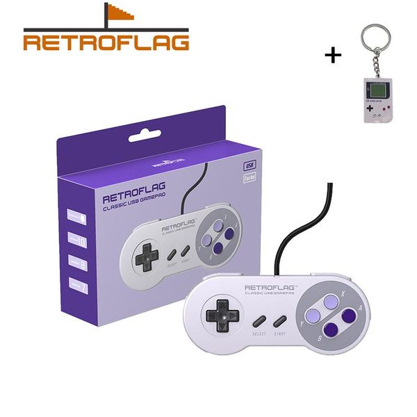 

game controllers & joysticks 1 or 2pcs retroflag superpi wired usb gamepad gaming controller for case-u / case-j nespi case raspberry pi