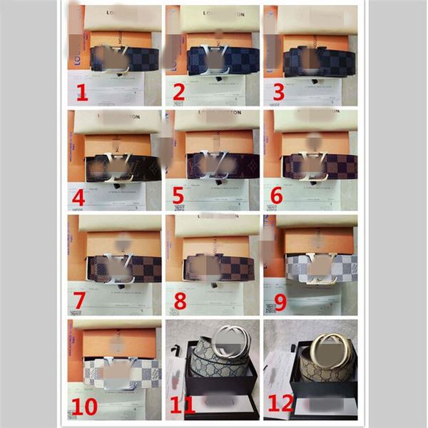 

3.8cm womens mens belts wholesale fashion casual business metal g buckle leather belt for man woman, Black;brown