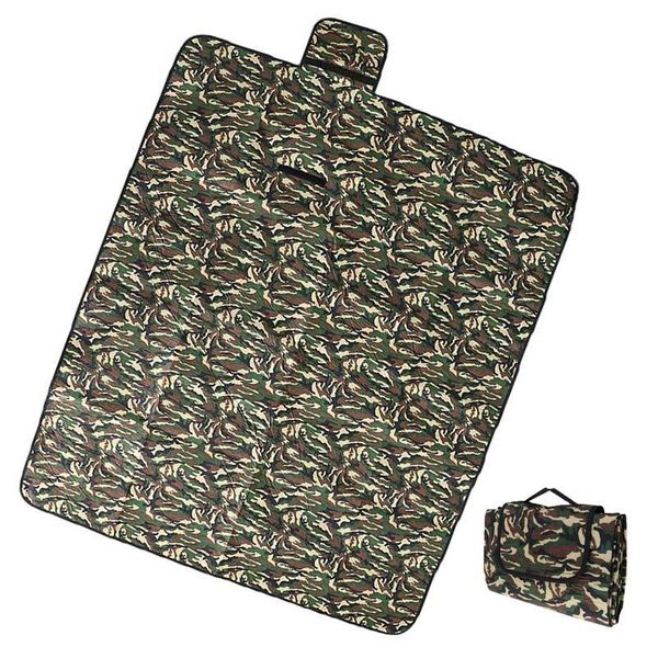 

outdoor pads picnic blankets camouflage mat ultralight waterproof portable hiking beach camping travelling pad 150x180cm