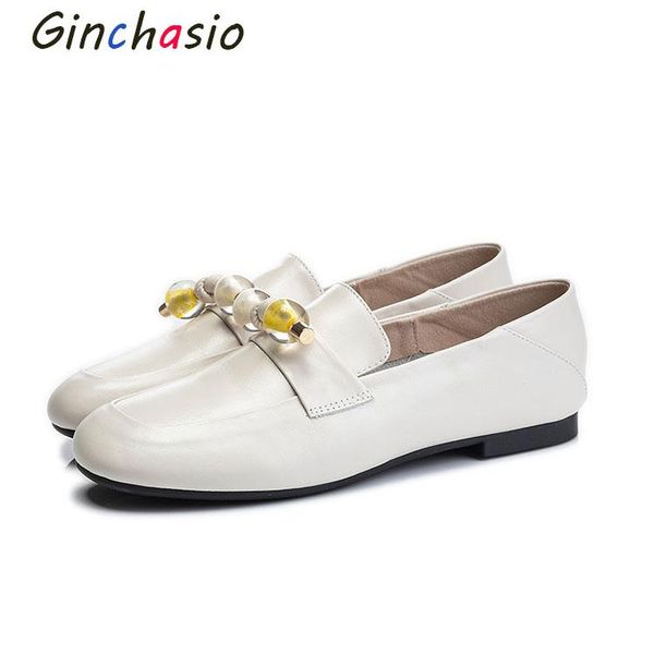 

ginchasio 2021 women pumps soft patent leather autumn spring pink color metal decoration high heels pumps lady shoes party, Black