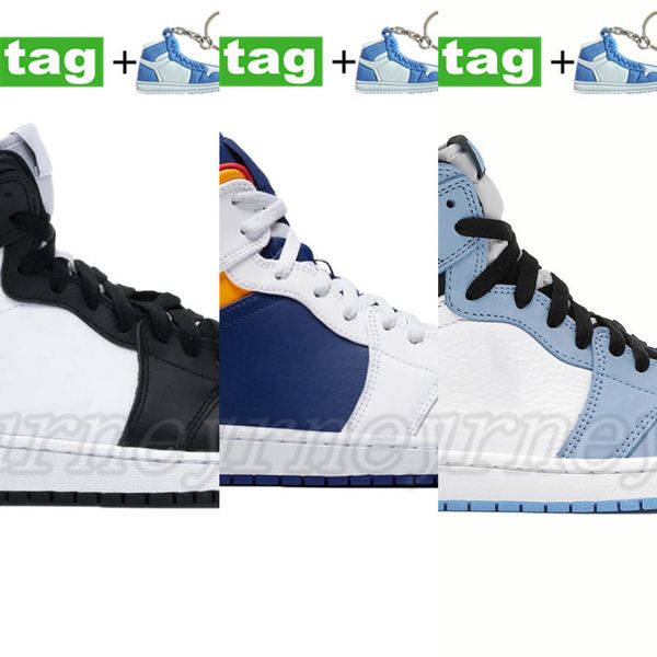 

high basketball shoes white university blue black royal silver toe unc light smoke grey chicago mens womens running sneakers dark mocharuqa