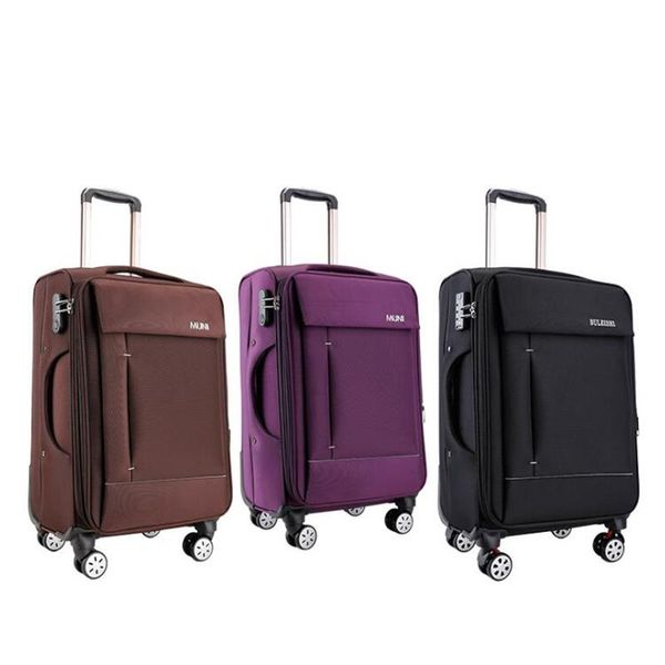

suitcases travel tale 18"20"24"26"28" inch suitcase waterproof kinder koffer spinner rolling luggage bag set on whe