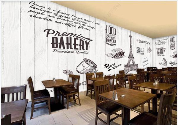 

custom p wallpaper for walls 3 d mural european tower bakery restaurant background wall papers home decoration