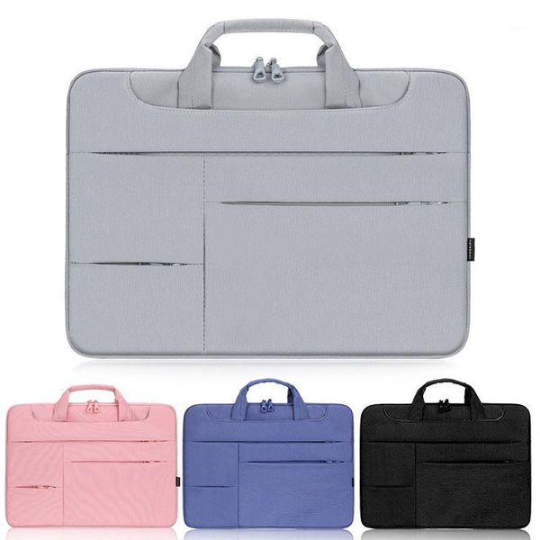 Aktentaschen Ultradünne Laptoptasche Super Notebook Innenblase Einzelschulter Messenger Sac A Main Femme Computer