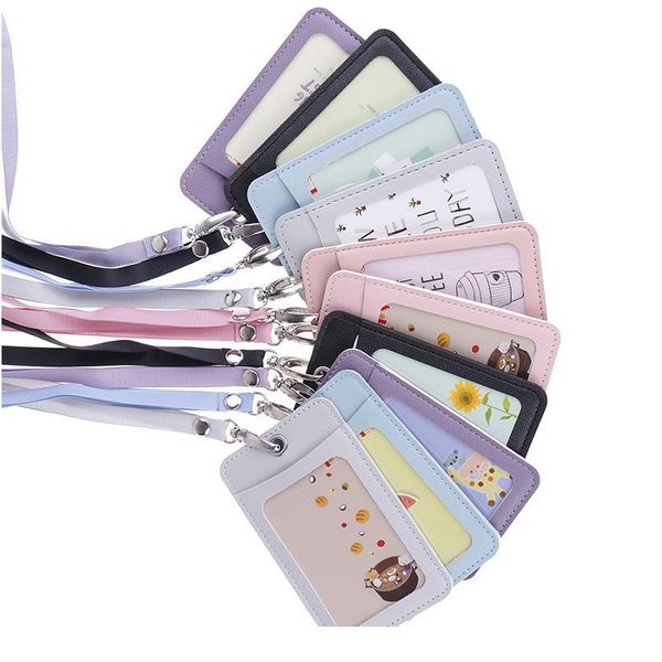 

1pcs black pu leather cards id credit card holder book case keeper organizer business vintage bag passport credit c jllosg