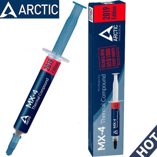 

new arctic silicone mx-4 mx-2 thermal compound paste conductive grease heatsink plaster for cpu gpu led chipset notebook cooling