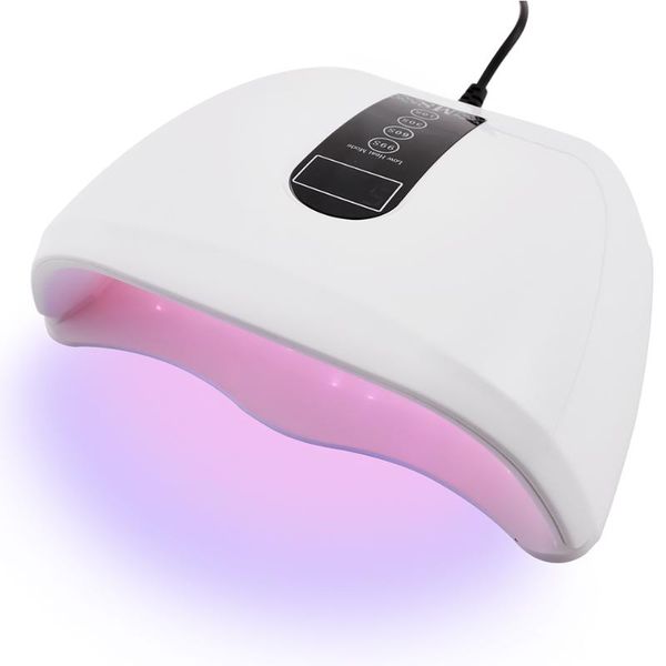 

nail dryers lamp gel varnishing 96w with 48 led uv all glue polishing for home manicure pedicure painless mode set curing gule tools