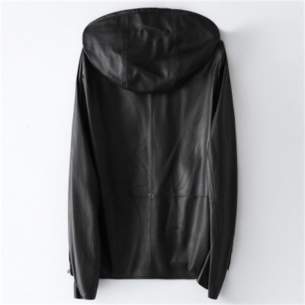 

2021 genuine leather jacket real sheep spring h65 oe0l, Black;brown