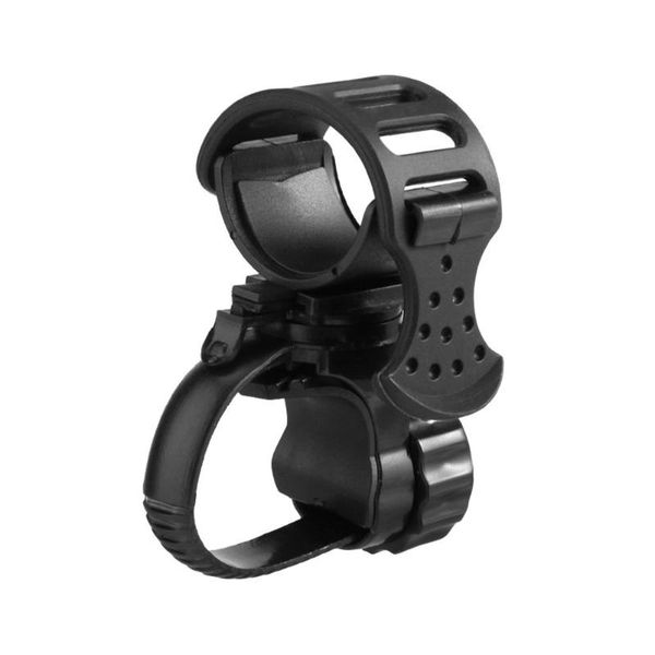 

adjustable holder, mount bicycle mounting bracket holder torch clip 360Âº rotation