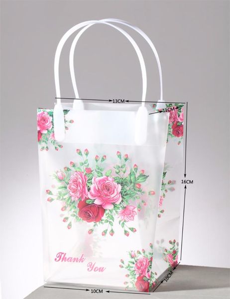 

shopping bags (100pcs/lot) small pvc gift bag
