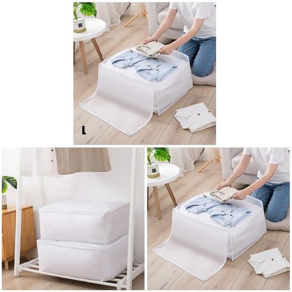 

storage bags pevas torage organizer bag waterproof moisture-proof clothes quilt cabinet sorting multifunctional