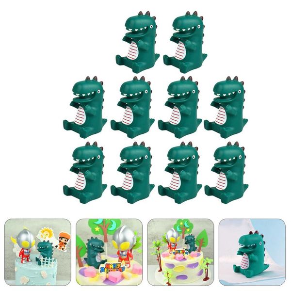

other festive & party supplies 10pcs cake ers ornaments cartoon animal cupcake