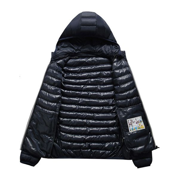 

2020 winter fire casual warm fat watertight jas new herf wind closed hat parka mensalable, Black