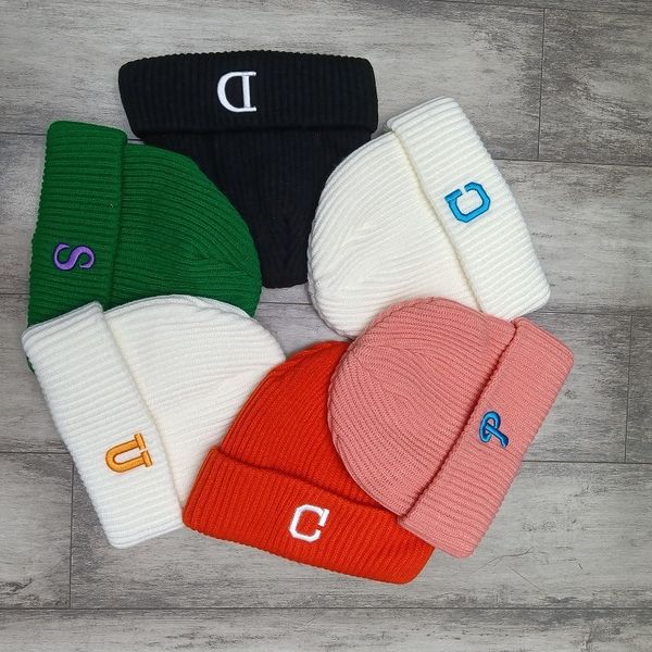 

versatile hat children's thickened show face small wool version autumn and winter warm ear protection knitted wardrobe accessories, Blue;gray