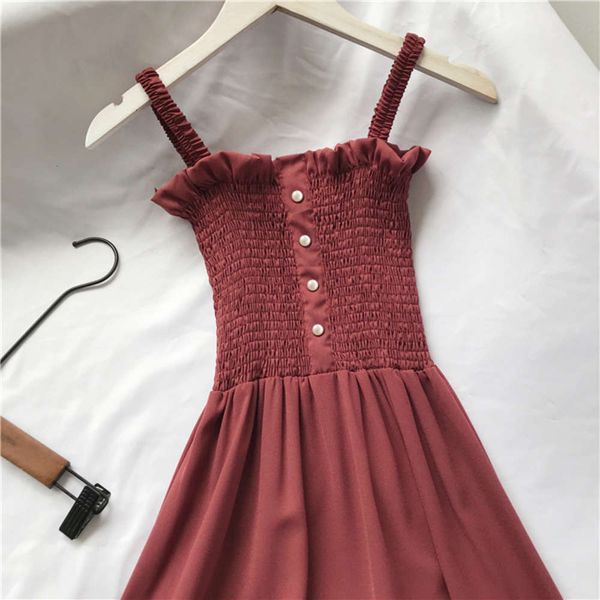 

popular edge new style dress in pleated spring with ear slim strapless mid length chiffon skirt hot, White;black