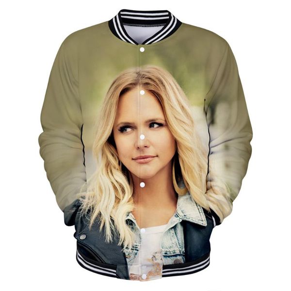 

women's jackets miranda lambert 3d printed kpop baseball women/men fashion long sleeve jacket 2021 casual streetwear clothes, Black;brown