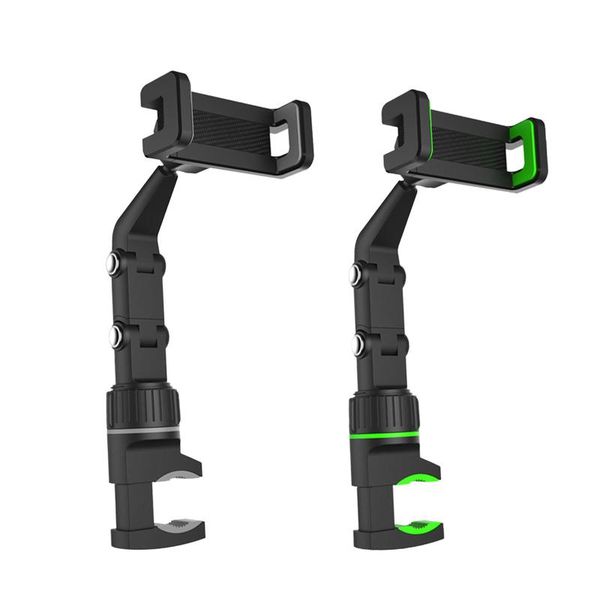 

cell phone mounts & holders rearview mirror holder adjustable video shooting clip mount for recording multifunction universal