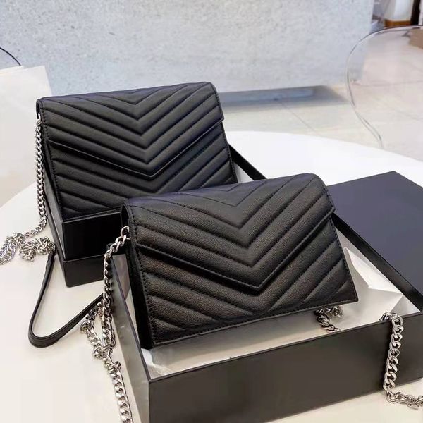 

2022 fashion luxury handbag shoulder bag cross-body bag designer chain perfect details portable soft and comfortable envelope bags with gift