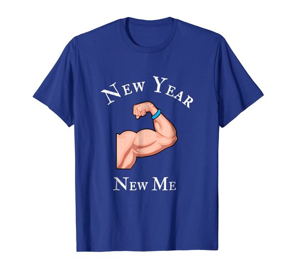

new year new me work out gym body builder shirt men, White;black