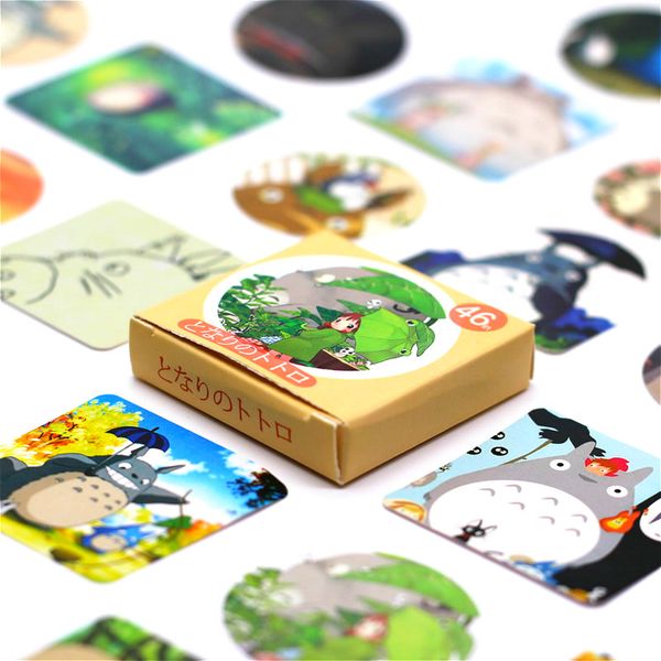 

3pieces/lot 1pcs cartoon cute totoro washi tape practical planner stickers decorative stationery tape masking tape adhesive 2016