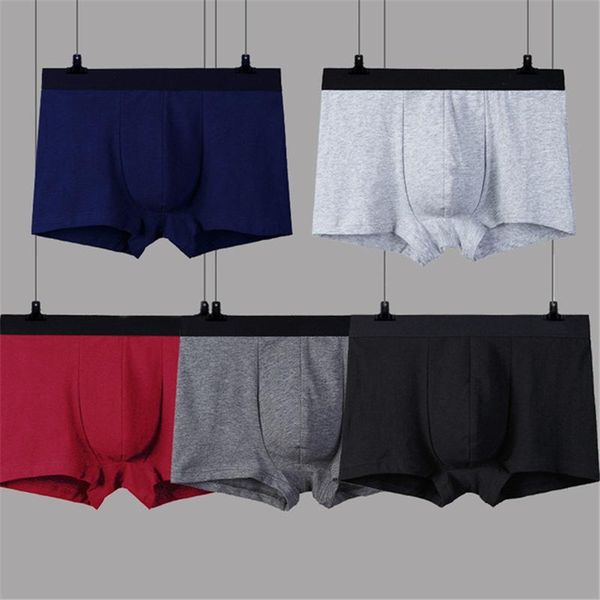 

underpants men's printing cotton boxer pants breathable panties male large thin shorts underwear for men boxers, Black;white