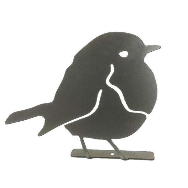 

decorative objects & figurines metal birds art silhouette decoration exquisite shape iron garden stake tree ornament for home courtyard da