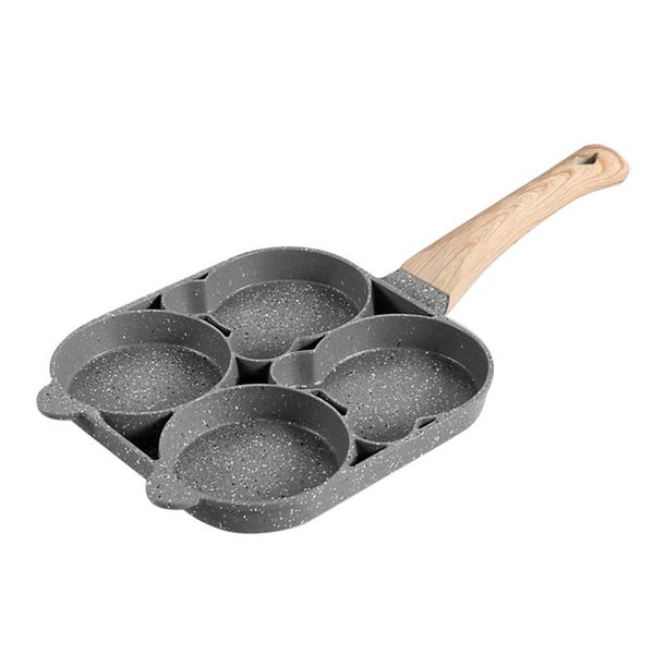 

pans cookware cooking non stick eggs pancake omelet burger steak breakfast frying pan home thickened bakelite handle induction cooker