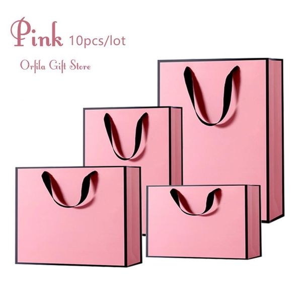 

gift wrap multi size handle s paper bag /box for christmas packaging or wedding party bags clothes wig shopping