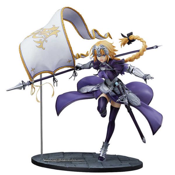 Fate/Grand Order Apocrypha Jeanne Seven Generations Flag 23CM d'Arc Alter Anime Figure Action PVC Figure da collezione Model Toy Q0722