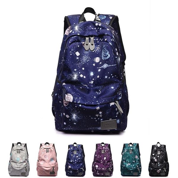 

outdoor bags student backpack large capacity casual school bookbag for girl
