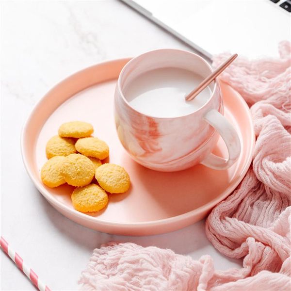 

mugs nordic ceramic marble pattern office cup creative coffee milk mug simple couple cute water drinking household drinkware