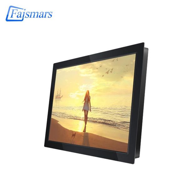 

monitors 12.1 inch capacitive touch industrial lcd monitor with ultrahigh resolution rack mount multi-touch screen display