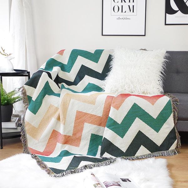 

blankets nordic ins bohemia sofa blanket towel decorative tapestry camping
