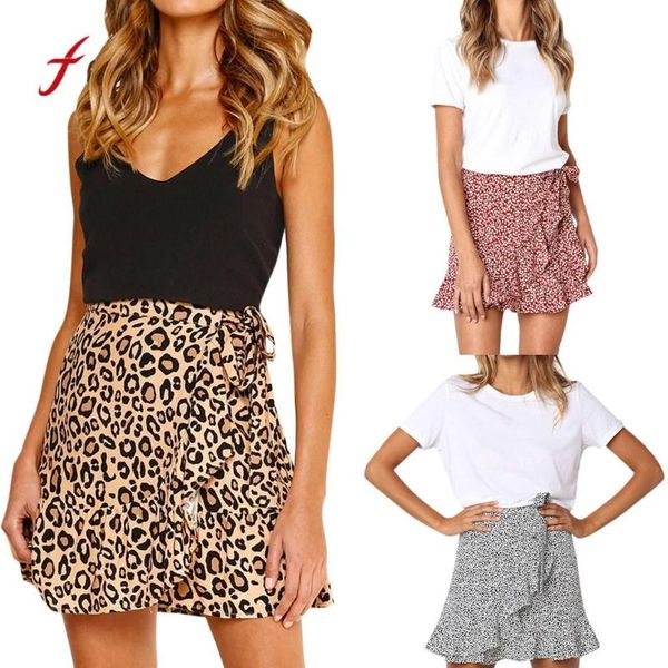 

skirts womens casual retro high waist evening party short print mini skirt slim soft touch summer arrival 2021, Black