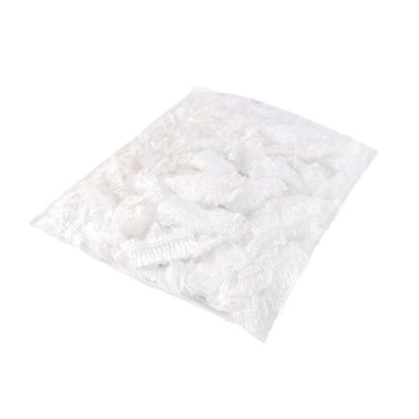 

shower caps 100pcs/set elastic disposable cap clear salon hat hair el w7c2