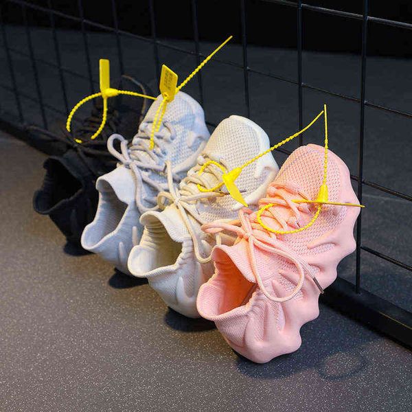 

girls' shoes summer 2021 chilen's spring and autumn fashion brand sports boys' net red ocs