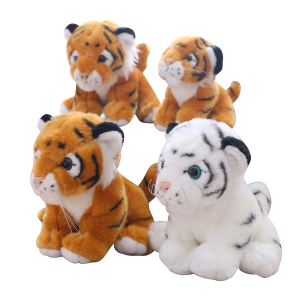 

northeast doll simulation white tiger plush children toy girl super cute man