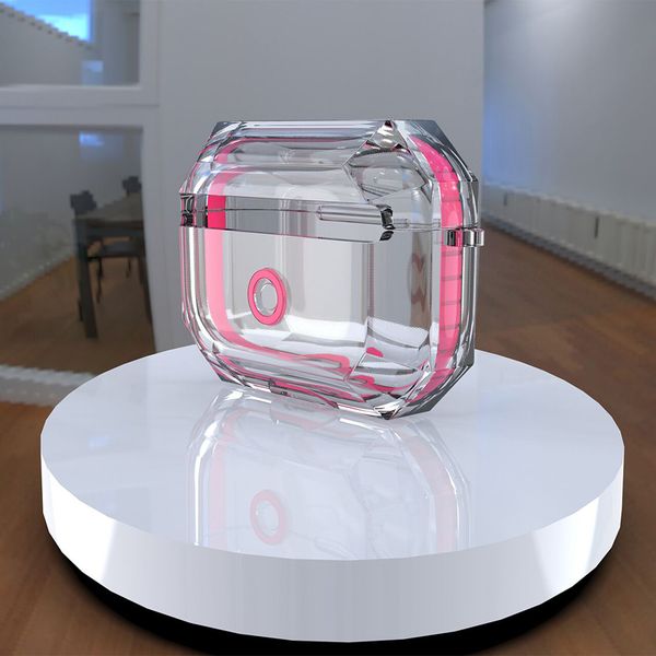

earphone case transparent tpu earpods case for apple air pods pro all prevention airpod protector with retail package