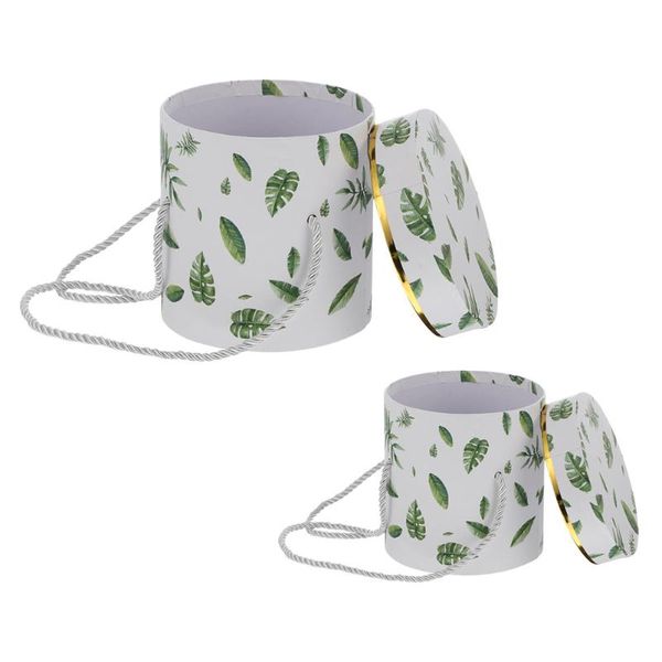 

gift wrap 2pcs birthday packing boxes candy festival storage holders