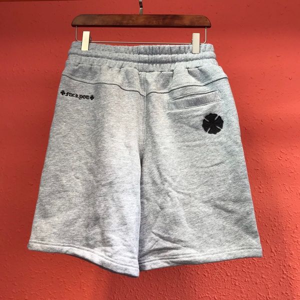 

shorts sweatpants chromehearts crosin fashion comfortable casual men's, White;black