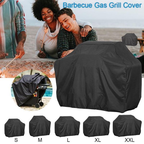 

clothing & wardrobe storage bache barbecue black waterproof bbq cover outdoor rain grill barbacoa anti dust protector for gas charcoal elect