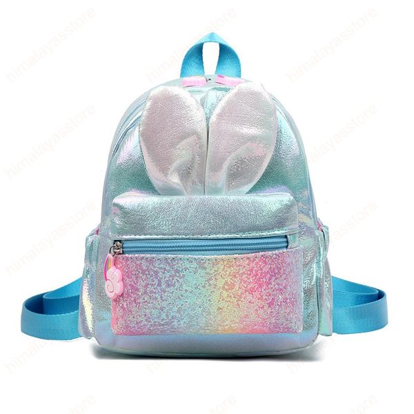 Çocuklar mini sırt çantası çanta karikatür sevimli tavşan kulak okul çantaları bebek kız sırt çantaları için