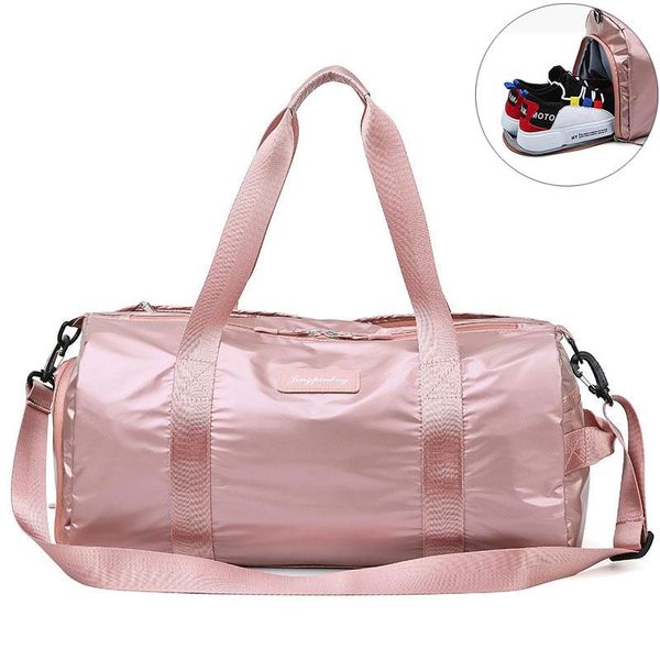 

duffel bags fashion yoga duffle tote women men dry wet sport shoulder bag waterproof large travel weekend luggage suitcase s051