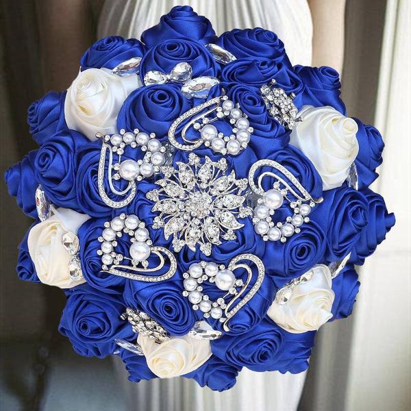 

1pc/lot royal wedding diamond bouquet for wedding decoration